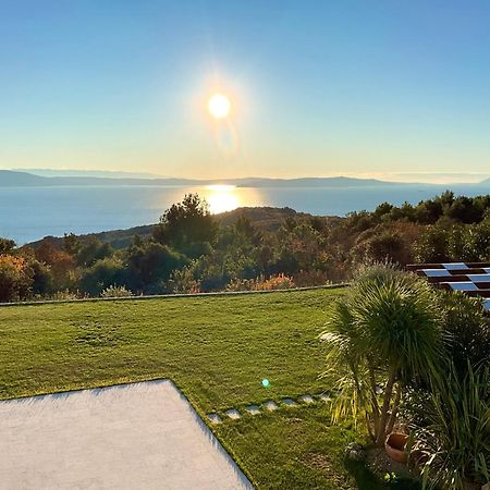 Luxury Panorama Vila With Amazing Seaview In Gondolici 7 Km From Rabac Labin  Ngoại thất bức ảnh