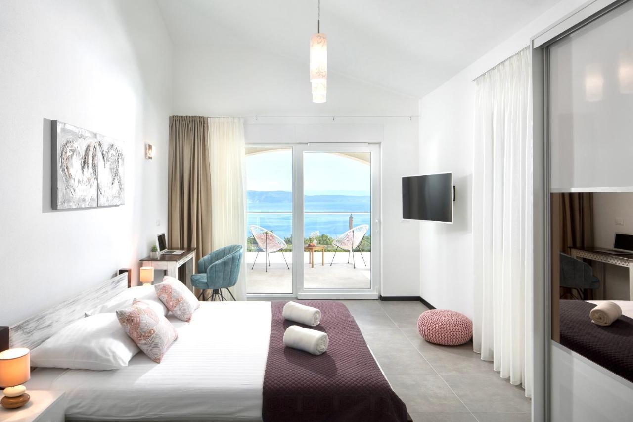 Luxury Panorama Vila With Amazing Seaview In Gondolici 7 Km From Rabac Labin  Ngoại thất bức ảnh