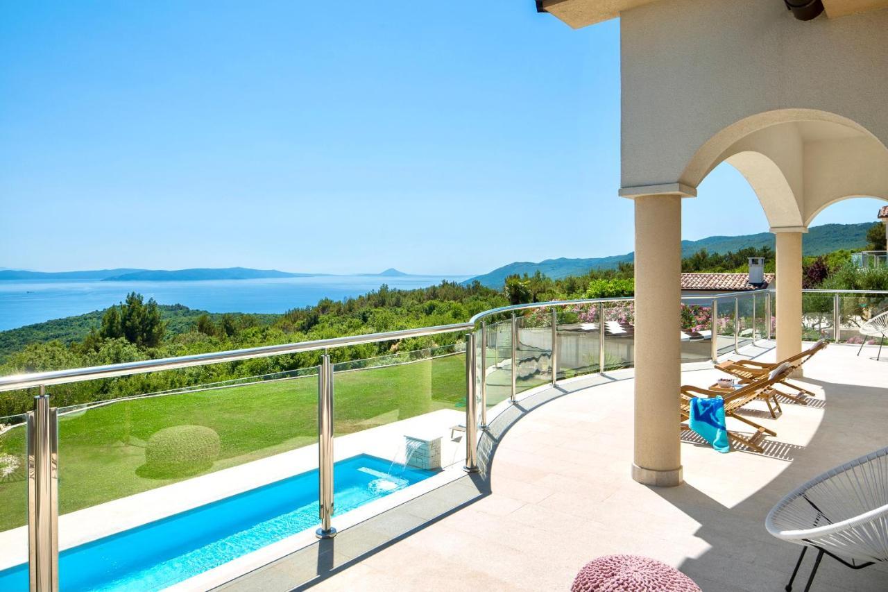 Luxury Panorama Vila With Amazing Seaview In Gondolici 7 Km From Rabac Labin  Ngoại thất bức ảnh