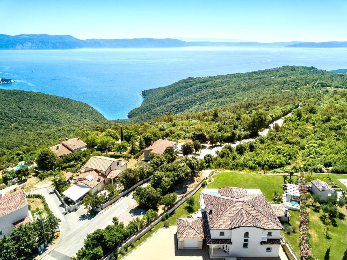 Luxury Panorama Vila With Amazing Seaview In Gondolici 7 Km From Rabac Labin  Ngoại thất bức ảnh