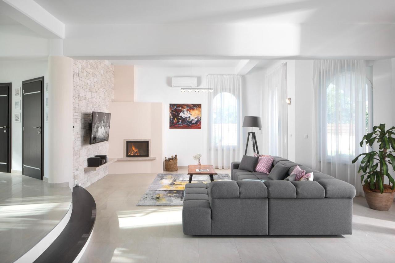 Luxury Panorama Vila With Amazing Seaview In Gondolici 7 Km From Rabac Labin  Ngoại thất bức ảnh